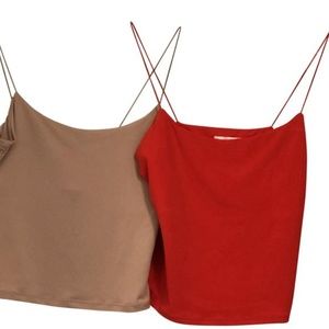 Leith Red Cherry & Tan Tank Bundle